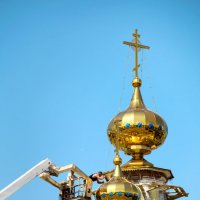 Реставрация Церкви Успения Пресвятой Богородицы. :: Елена Кознова