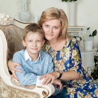 Мамочка и сыночек :: Первая Детская Фотостудия "Арбат"