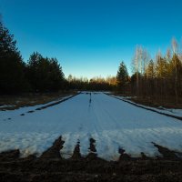 Последний снег. :: Валерий Гудков