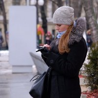 Городские зарисовки. Современники и современницы. :: Геннадий Александрович