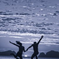 танцы на закате...пляж Лас Габанас :: Надежда Шемякина