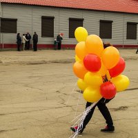 Человек-шар. :: Андрей Лобанов