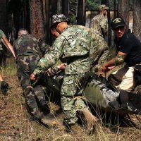 Учения военных медиков :: Сергей Рубан