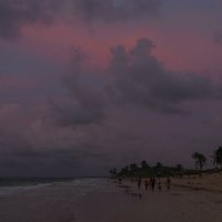 Берег Атлантики вечером (Куба, недалеко от Гаваны) :: Юрий Поляков