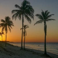 Остров Куба, океан, закат... :: Юрий Поляков