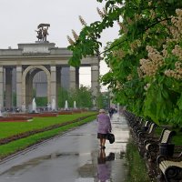 ВДНХ.После дождя. :: Михаил Рогожин