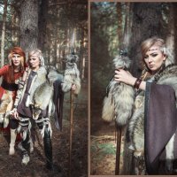 Волчица и Лисица :: Мария Дергунова