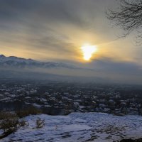 Закат а предгорьях Алматы :: Марат Макс