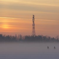 Вечер.Путь домой. :: Владилен Панченко