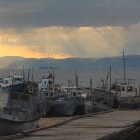 Байкал,Ольхон.Причал. :: Владилен Панченко