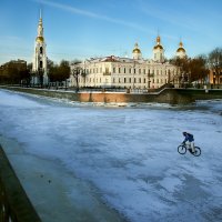 Зимний велосипедист :: Ольга Ви 