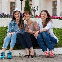 Трио очаровательных улыбок :: Аня Ушакова