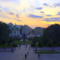 Закат над Москвой... :: Елена 
