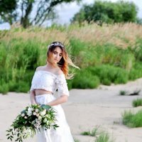 свадьба на  пляже :: Евгения Полянова