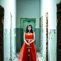 woman in red :: Иван Дудник