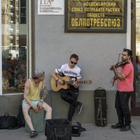 Уличные музыканты :: Sergey Kuznetcov