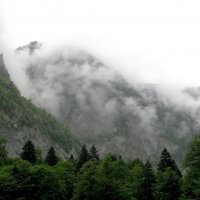 Абхазия.  Горы. Туман. :: Валерия  Полещикова 