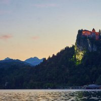 Озеро Блед и Бледский замок (Словения) :: Андрей Крючков