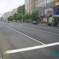 Автодорога  в  Ивано - Франковске :: Андрей  Васильевич Коляскин