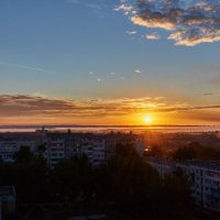 восход,второй день осени :: Николай Мальцев