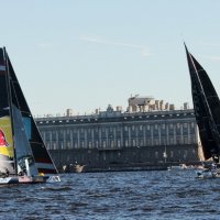 Парусные гонки Extreme sailing series :: Вера Моисеева