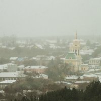 Снежное утро. Старый Каменск. :: Дмитрий Костоусов