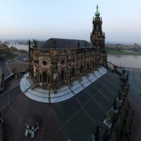 Дрезден, вид на кафедральный собор с башни замка :: Тимофей Черепанов