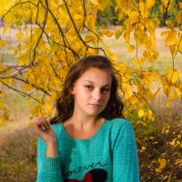 Осень, портрет девушки, осенняя фотосессия, фотопрогулка :: Алена Булдина