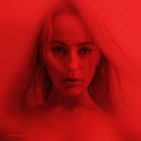 Red and beautiful portrait .. :: krivitskiy Кривицкий