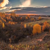 Осенний закат :: Валерий Талашов
