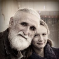 полярник и его внучка :: Татьяна Беспалова 