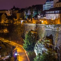 Nightlights in Luxembourg :: Alena Kramarenko