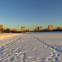 Любимый пруд зимой :: Андрей Лукьянов