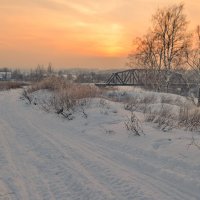 По зимним дорожкам Лихушина... :: Вадим Телегин