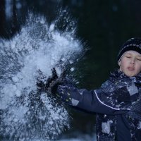 снежный феерверк :: Наталья Ерёменко