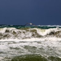 зимний шторм на Средиземном море :: vasya-starik Старик