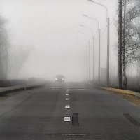 Туман на Нижней дороге... :: Владимир Ильич Батарин