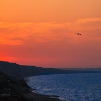 Закат над азовским морем :: Дина Горбачева