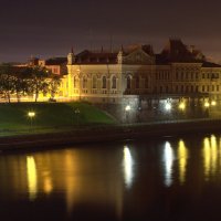 Ночная набережная Рыбинск :: Горелов Дмитрий 