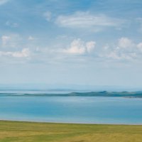 Соленое озеро Белё, Хакасия. :: Александр Денисюк