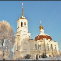 Свято-Троицкий Собор в зимний морозный день. :: Марина Никулина