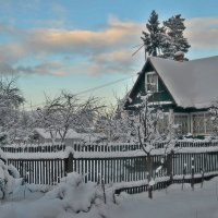 Зимняя деревушка :: Натали Пам