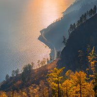 Дорога к солнцу, или тёплая осень. :: Фёдор. Лашков