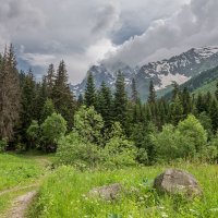 гора Домбай-Ульген. :: Аnatoly Gaponenko