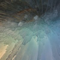 Потолок ледяной пещеры :: Ирина Бруй