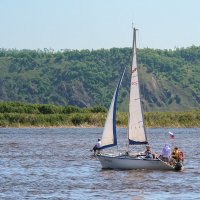 По Амуру. :: Виктор Иванович Чернюк