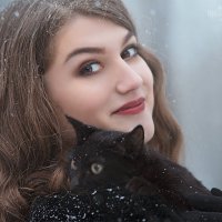 Портрет с котом :: Маргарита Гусева