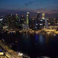 Ночные глаза Сингапура :: Марина Маркевич