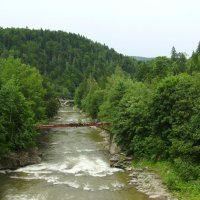 Река   Прут   в   Яремче :: Андрей  Васильевич Коляскин