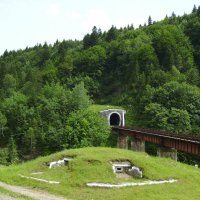 Железнодорожный   тунель   в   Яремче :: Андрей  Васильевич Коляскин